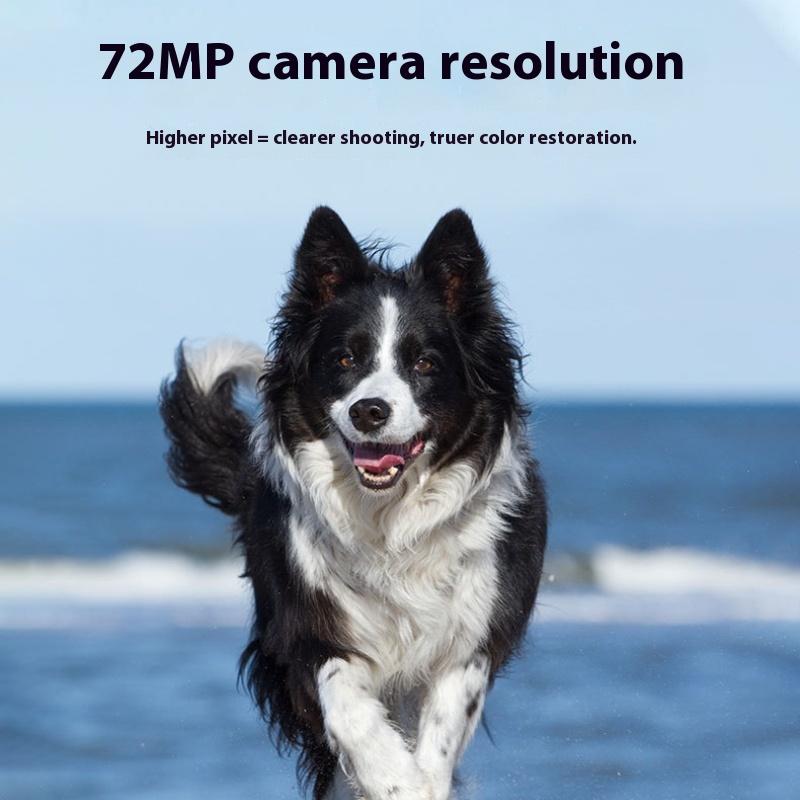 Portable Ccd Camera Campus Student Party 72 Million High Definition Card Machine 5k Shooting Digital Camera Home