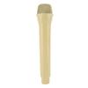 Simulated Microphone ABS Lightweight Rlistic Handheld Mic Prop for Speech Practice Cosplay Photography