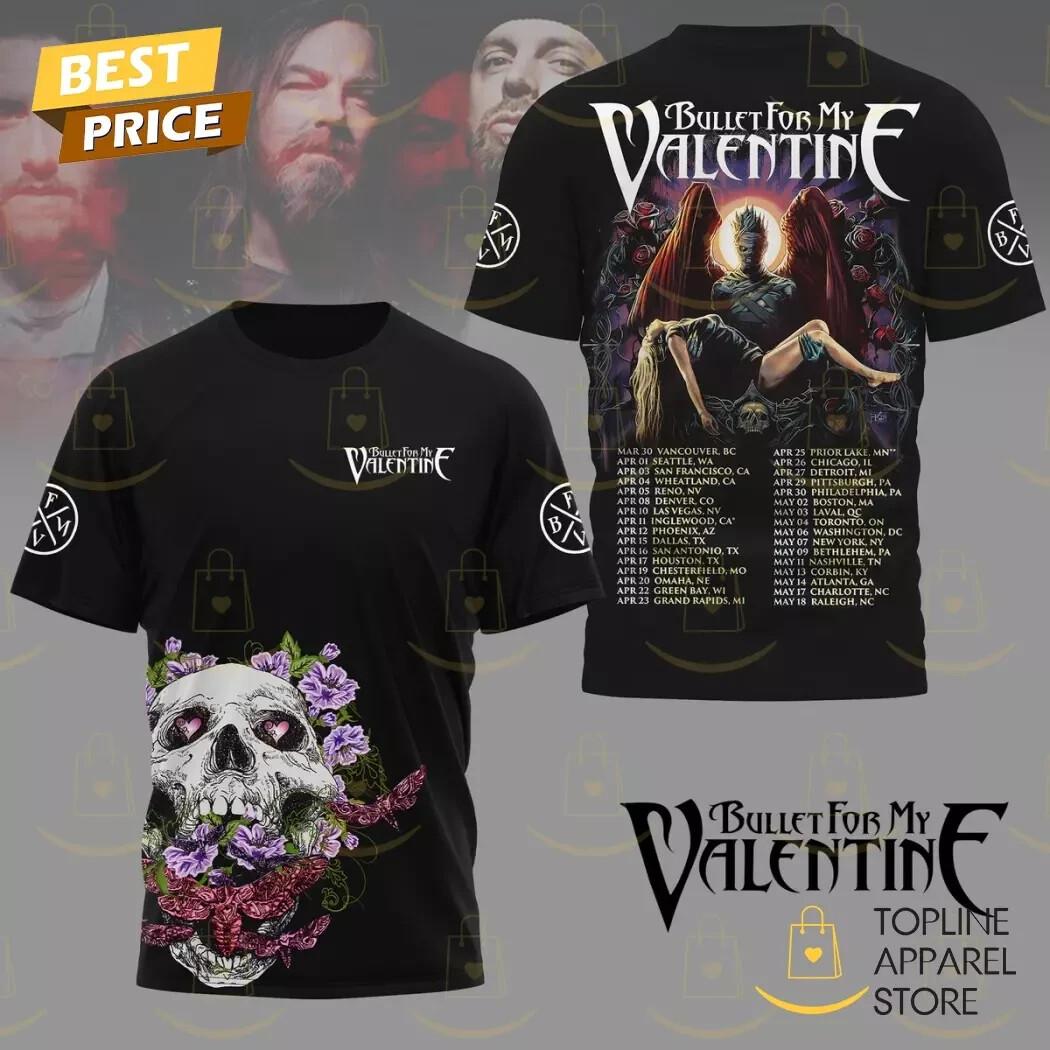 Bullet For My Valentine 3D T-Shirt S