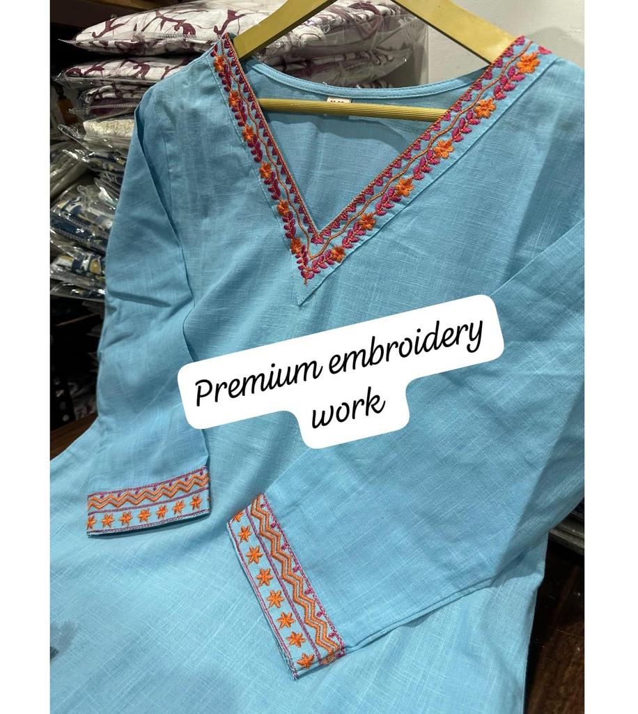 Indian Women Designer Kurta Pant Dupatta Set Bollywood Top Tunic Kurti Salwar Suit Dress