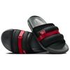 Jordan Super Hra Pohodlné Měkké Protiskluzové Sandály Pánská Obuv Černá Červená DM1683-060