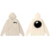 Stussy Mens Hooded Sweatshirt Casual Loose Fit Streetwear Printed Pullover