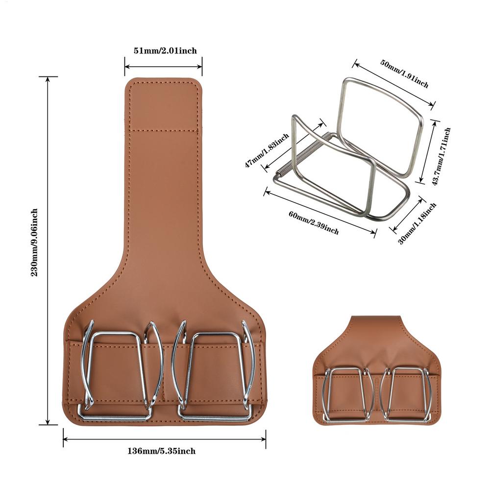 Golf Balls Holder Portable Waist Organizer Quick Access With Detachable Clip Golf Accessories Bag For Garage Outdoor Indoor