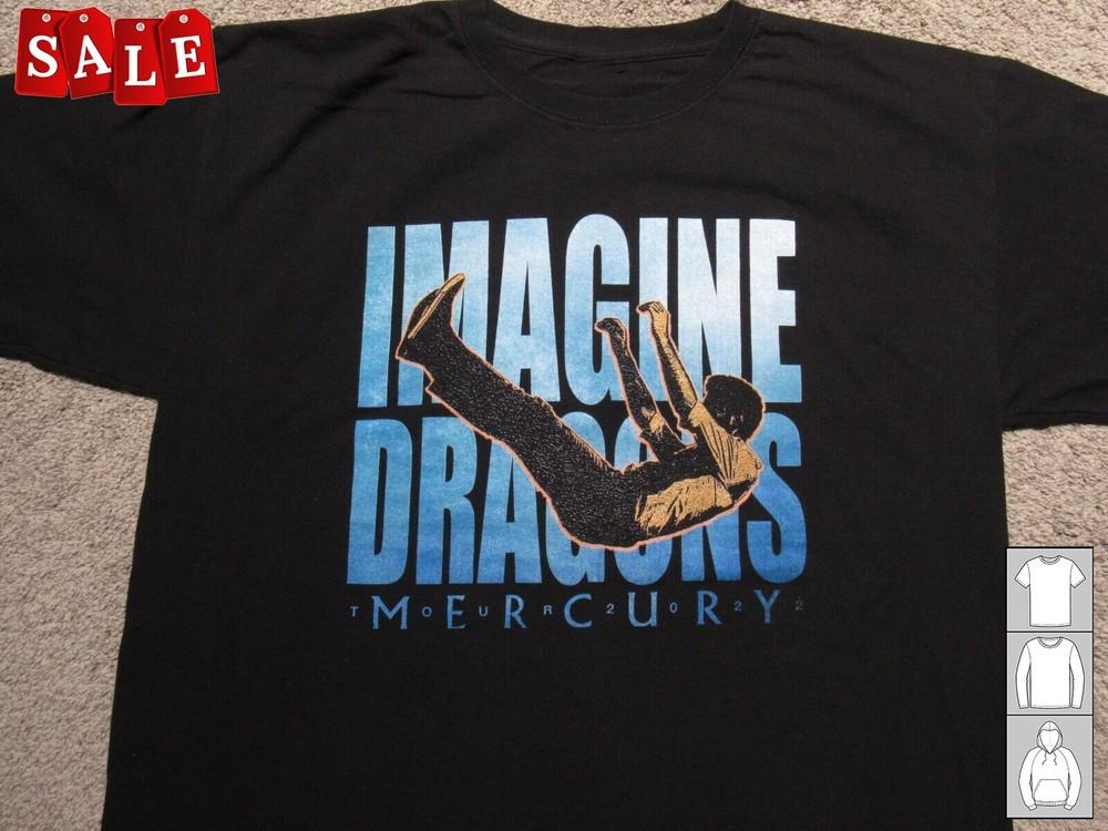 

New IMAGINE DRAGONS Mercury Tour Gift For Fans Men All Size Shirt JJ426 Unisex T-Shirt Graphic Tee S
