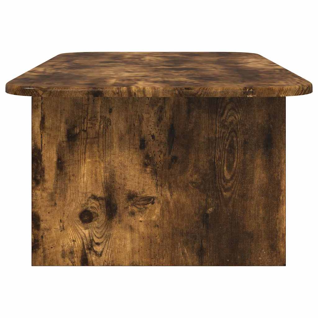 Coffee Table Smoked Oak 93 x 53 x 33 cm Wood Based Material