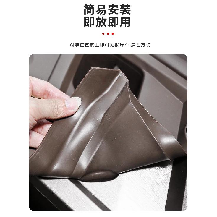 For Jetour X90 Center Console Silicone Pad Gear Shift Protector Cup Holder Anti-Vibration Mat 2023-2025
