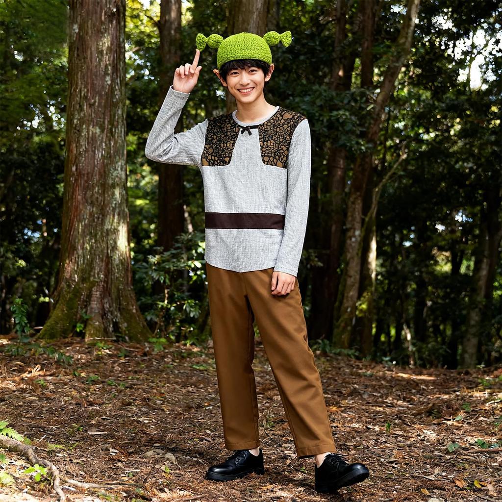 Mprocen Monster Cosplay Set for Kids, Hooded Monster Costume for Events, Parties, and Anime Costumes, Halloween and Christmas