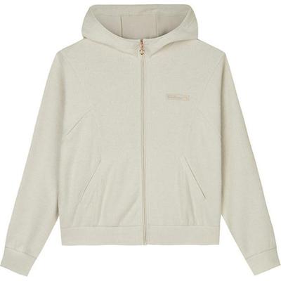 Casual Sports Solid Color Hoodie Women Hoodies Triumphant-Gray 162437712-3