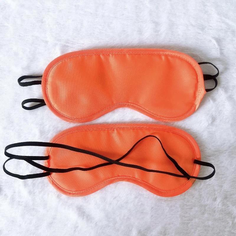 Seidige Schlafmaske Zero Druck Lichtblockierend Elastisches Band Mehrfarbig für Reisen Camping Outdoor Ruhe