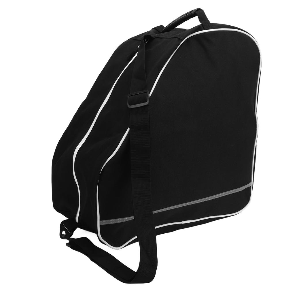 Ski Boot Bag Oxford Cloth Waterproof Skiing Snowboarding Boot Bag Travel Luggage for Ski Accesories Goggles Gloves Black
