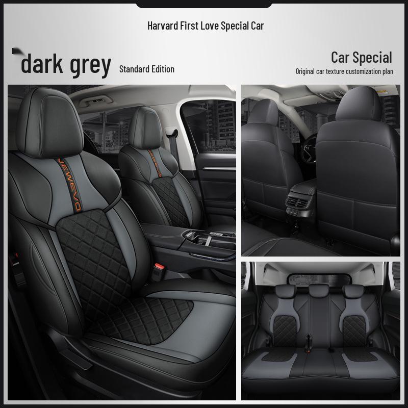 CLY Custom Full-Cover Leather Seat Cushion for Haval First Love