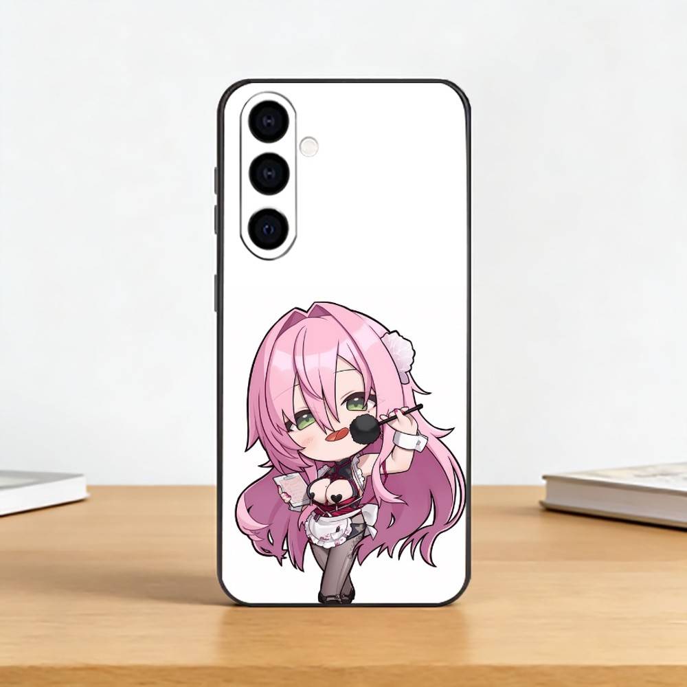 Goddess of Victory Dorothy Doro Phone Case Black Silicone Soft For Samsung Galaxy A73,A72,A71,A70,A53,A52,A51