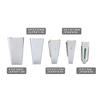 3/4/5/6/7Pcs Non-Slip Bias Binding Tape Making Tool Metal Hemming Guides  Sewing