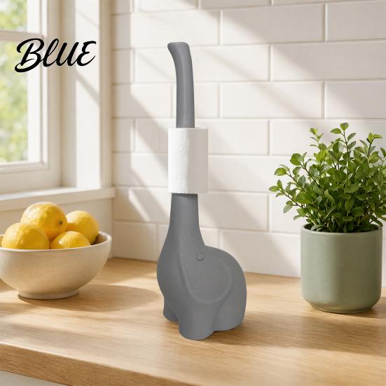 Durable Countertop Paper Holder Elephant Towel Holder with Stable Base