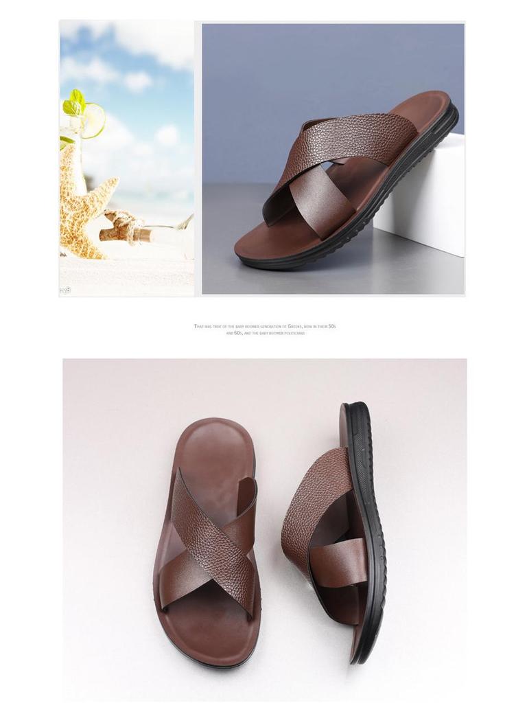 Men's Trendy Non-slip Breathable Sandals - Summer 2025