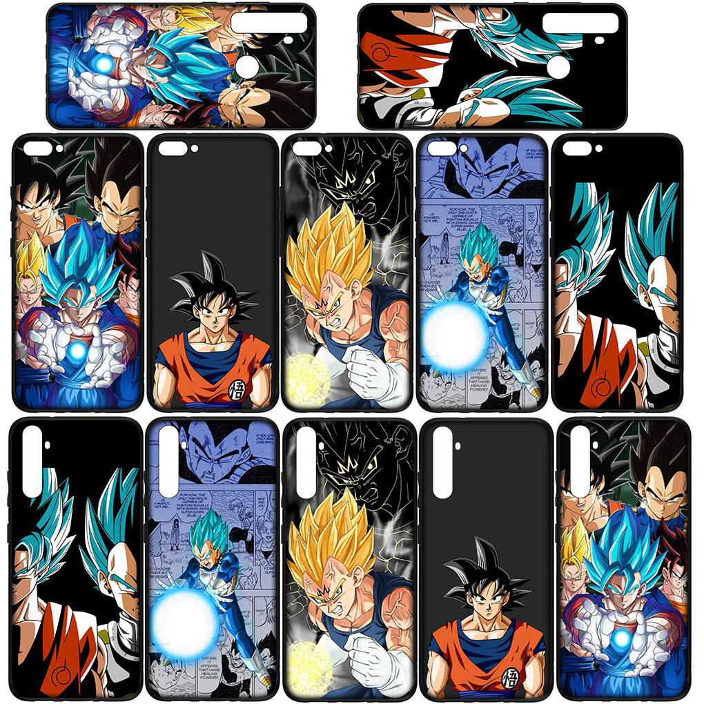 Phone Case for iPhone 17 15 16 Plus X Redmi Note 14 12 11 13 Pro Max Huawei P30 P20 Lite OPPO A60 A40 A80 A18 A16 A54 Dragon Ball Vegeta IV Goku Cover