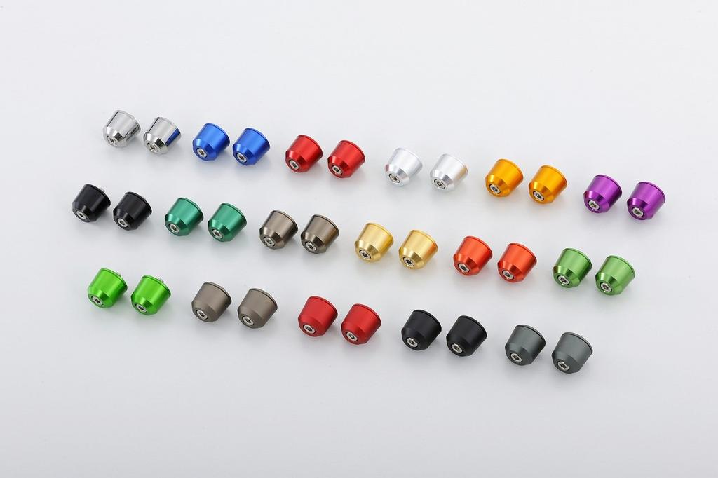 POSH 032579-21 Handlebar End Middle Weight for Kawasaki M8 Matte Titanium Bar End Cap