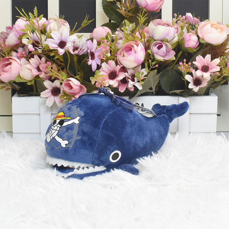 One Piece Plush Pendant Doll Laboon Anime Keychain Soft Stuffed Backpack Luffy Cartoon Character Toy Ornaments Toy 12cm