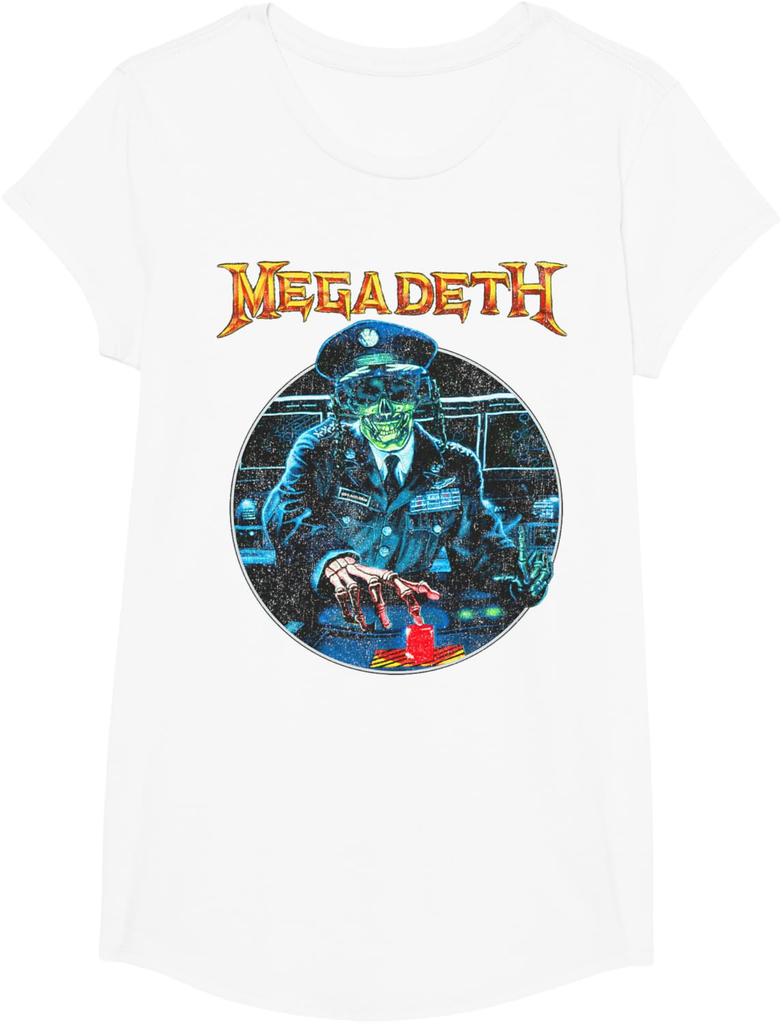 Megadeth - Vintage General Vic T-Shirt Short Sleeves Classic hot product Y2k High-end Luxury high quality Unisex Oversized soft