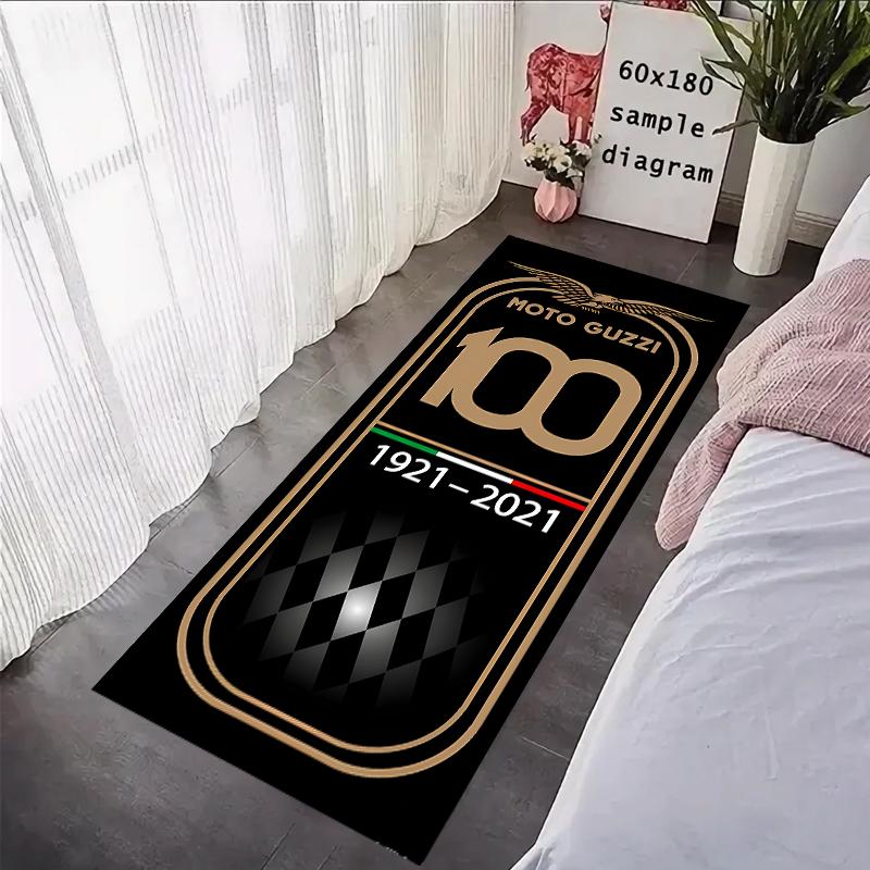 G-Guzzi Motocyklový koberec Garážová podložka Závodní Cool Moto Výstavní podložka na motocykl Protiskluzový Koberec do ložnice Domácí dekorace Přizpůsobený