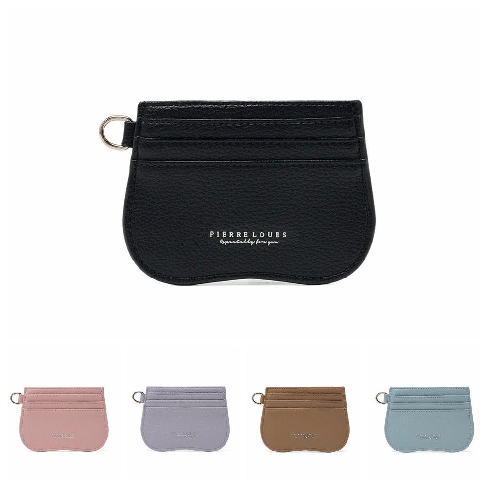 Multi-card Slot Women's Short Wallet PU Leather Card Holder Vintage Pocket Purse  Unisex