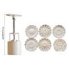 Midautumn Festival Chrysanthemum Cutter Moon Cake Mould Set for Cake Cookie