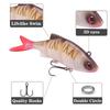 12cm/31g Multi-Section Bionic Soft Fish Lure for Long-Cast Sea Fishing