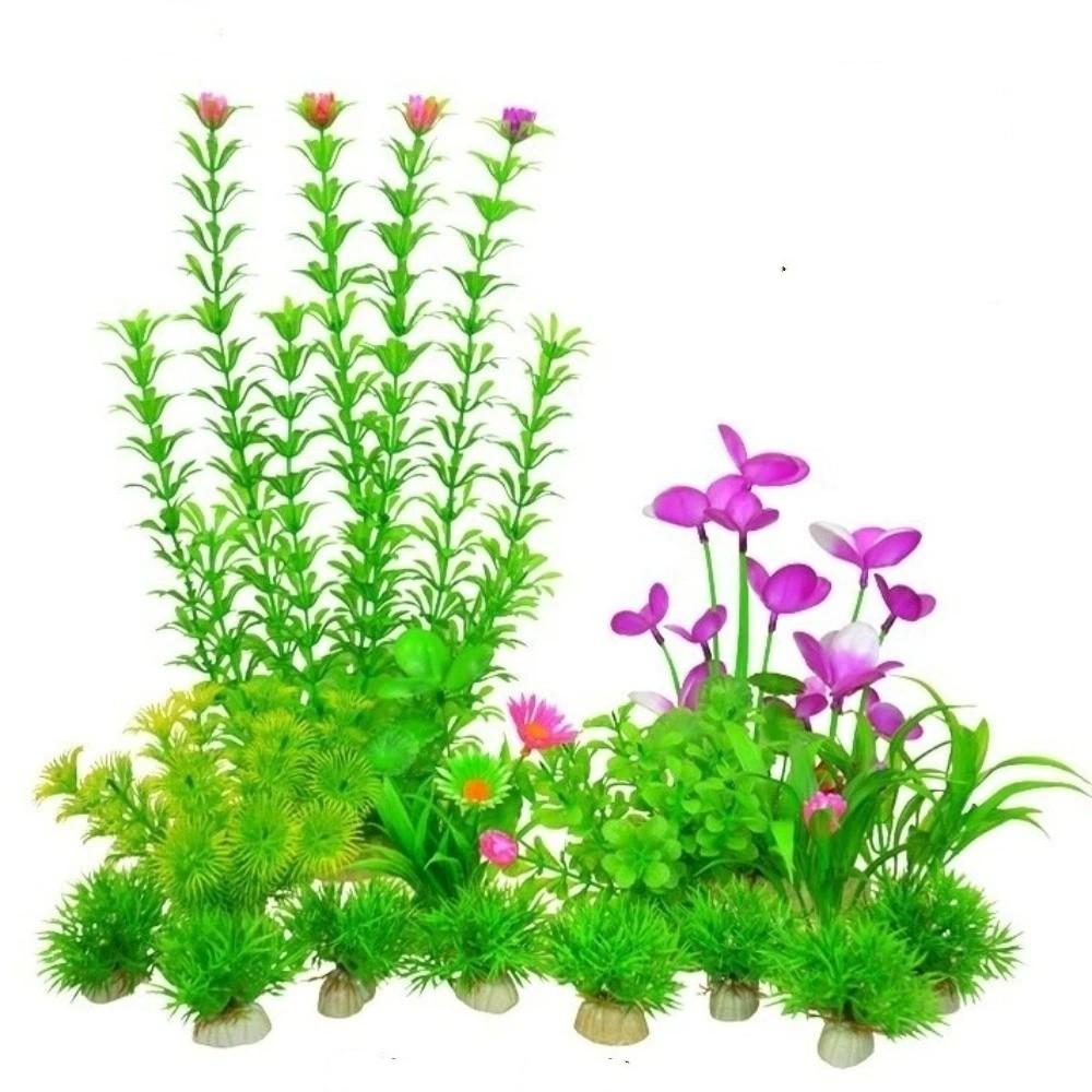 Plastic Simulation Aquatic Plant Natural Look Green Water Grass Underwater Plants  Goldfish Tanks