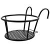Metal Flower Pots Stand Simple Potted Plant Rack Patio Garden Hanging Basket  Bedroom