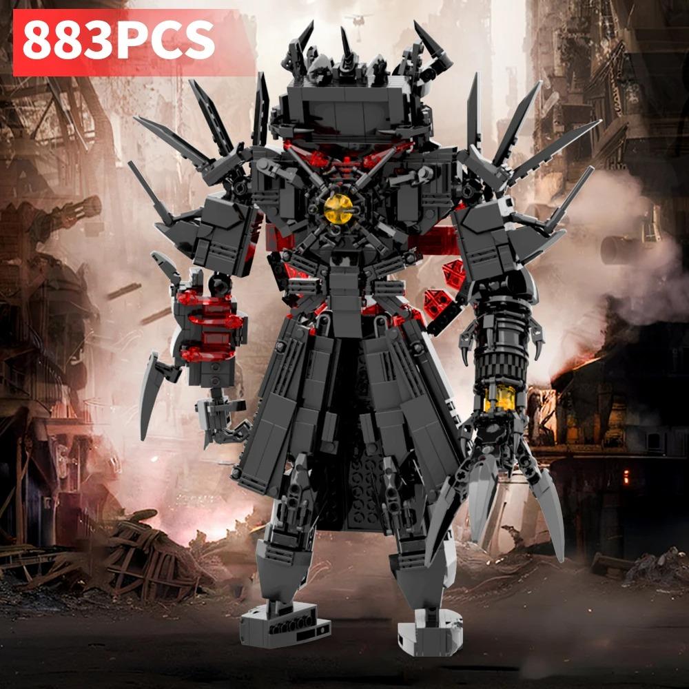 Skibidi Figures Toilet Action Figures Blocks Toys TvMan Cameraman Titan Assembly Bricks Toys for Christmas Easter Gift