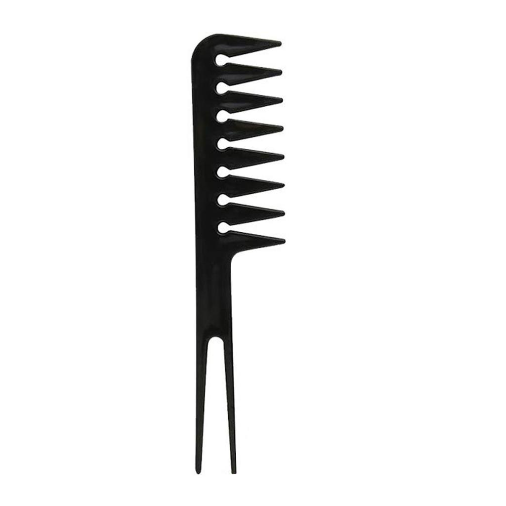 Barber Shop Plastic Pointed Tail Comb Hairdressing Supplies 10-piece Set Barber Tools Beard Comb Smooth Hair Comb