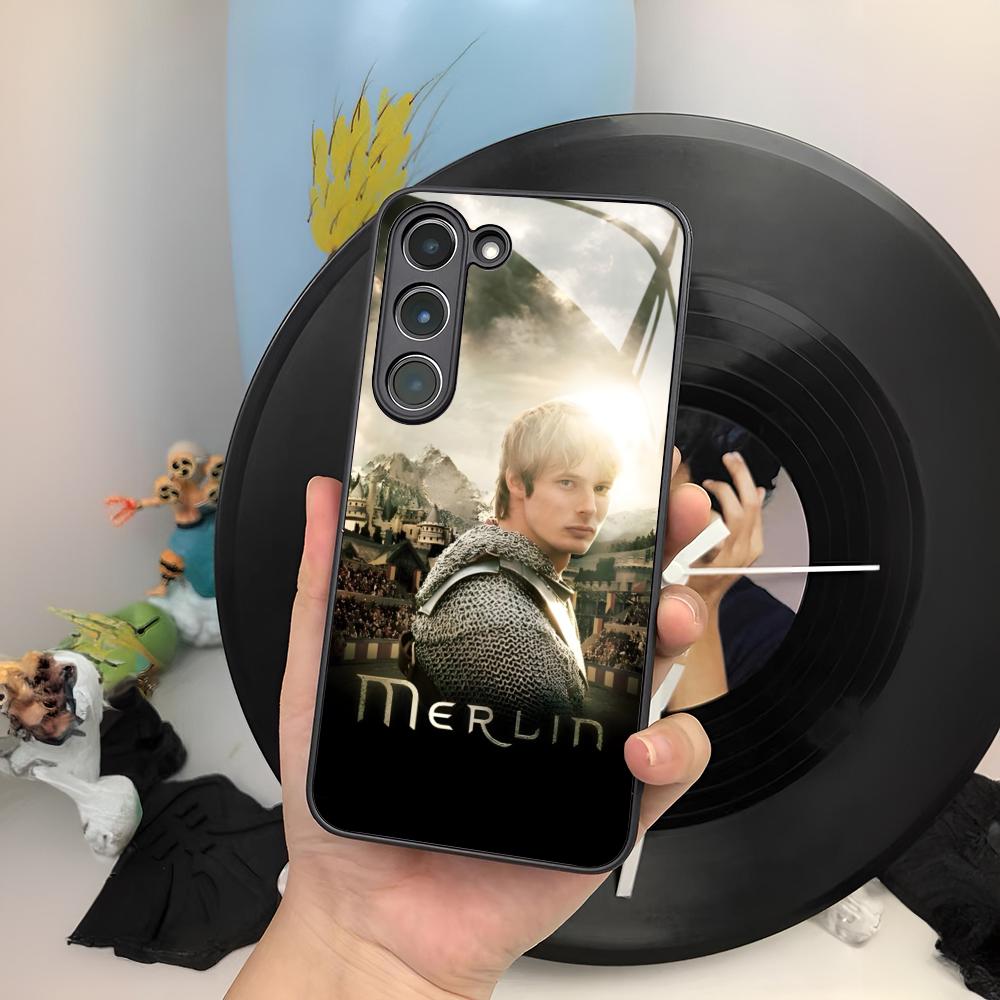 

Чехол для телефона Сериал Мерлин Для Samsung Galaxy S25 S24 S23 S22 S20 S21 Note20 Ultra Plus Fe Цветной Серебристый Чехол Samsung S25 Plus