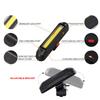 Luz Traseira de Bicicleta X-TIGER Luz de Bicicleta Ultra Brilhante LED Recarregável por USB Luz Traseira de Bicicleta