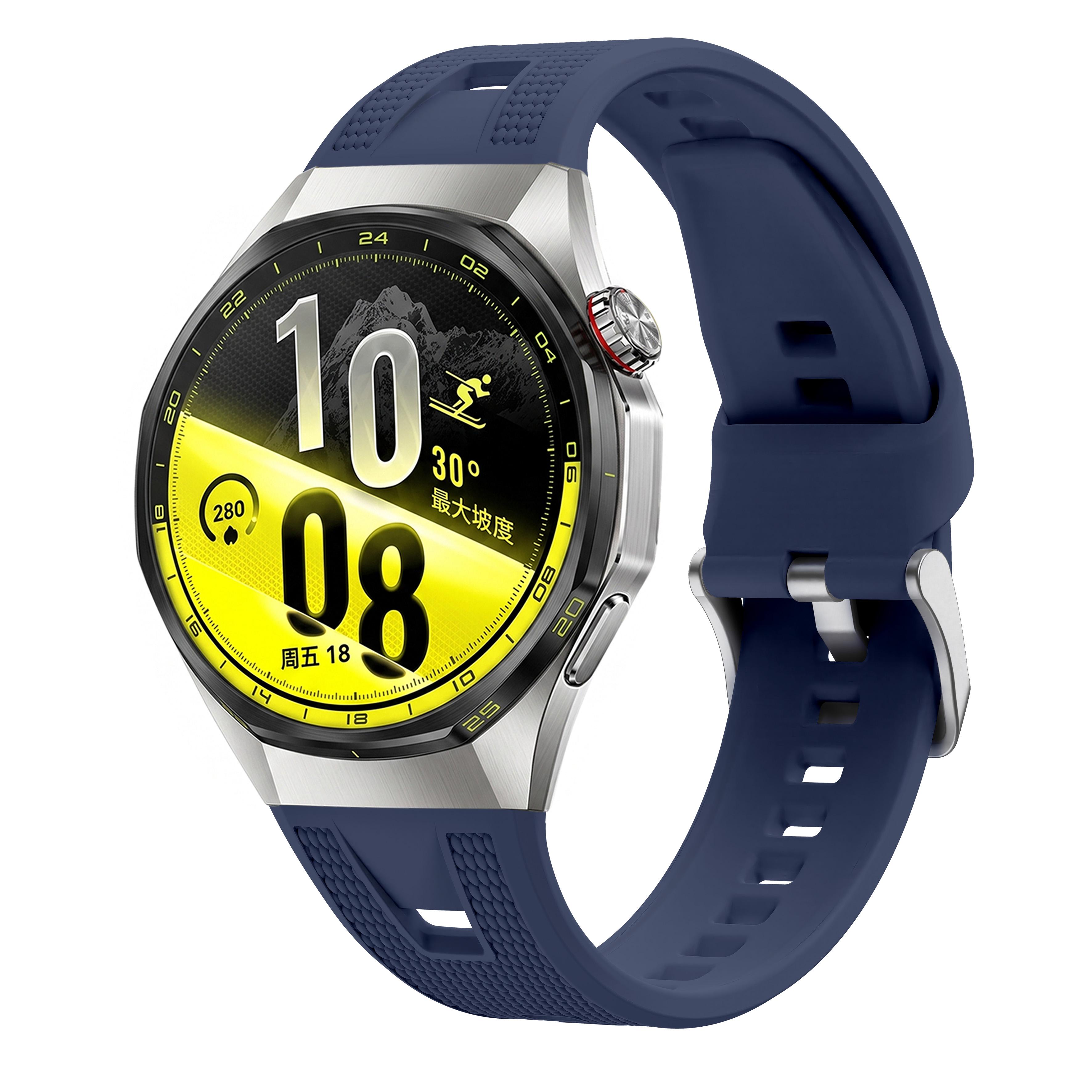 Sport szilikon csere óraszíj Huawei Watch GT7 Pro / GT6 Pro készülékhez  Huawei WatchGT7Pro/GT6Pro sötétkék színű