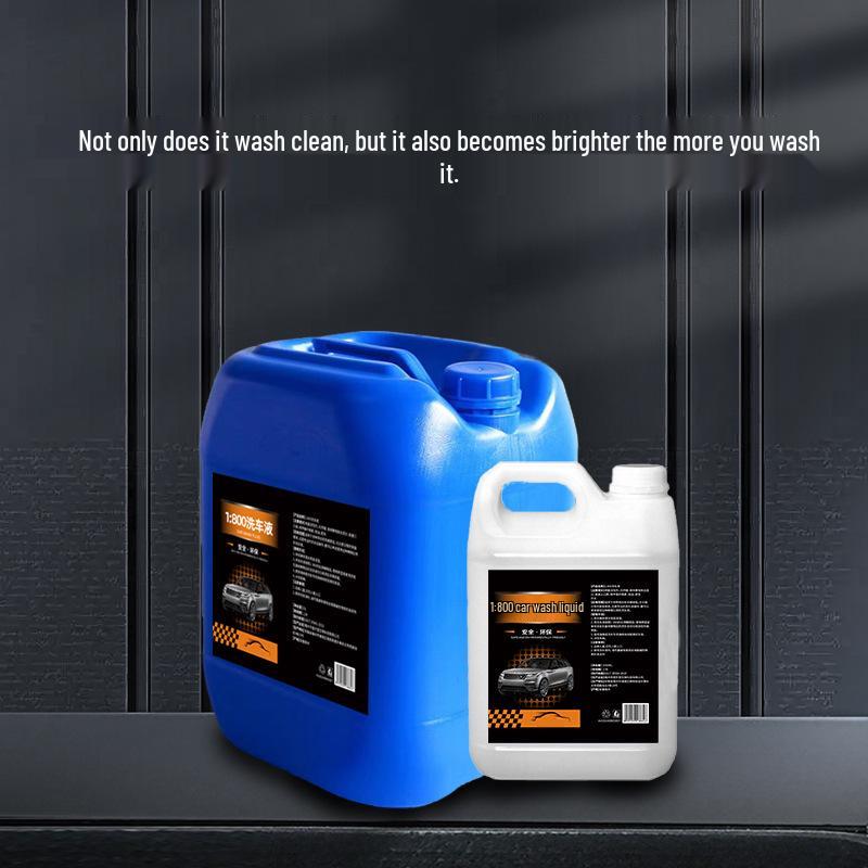 Ultra-Concentrated High-Foam Car Wash Wax - Special Formula for Repair and Car Wash Shops