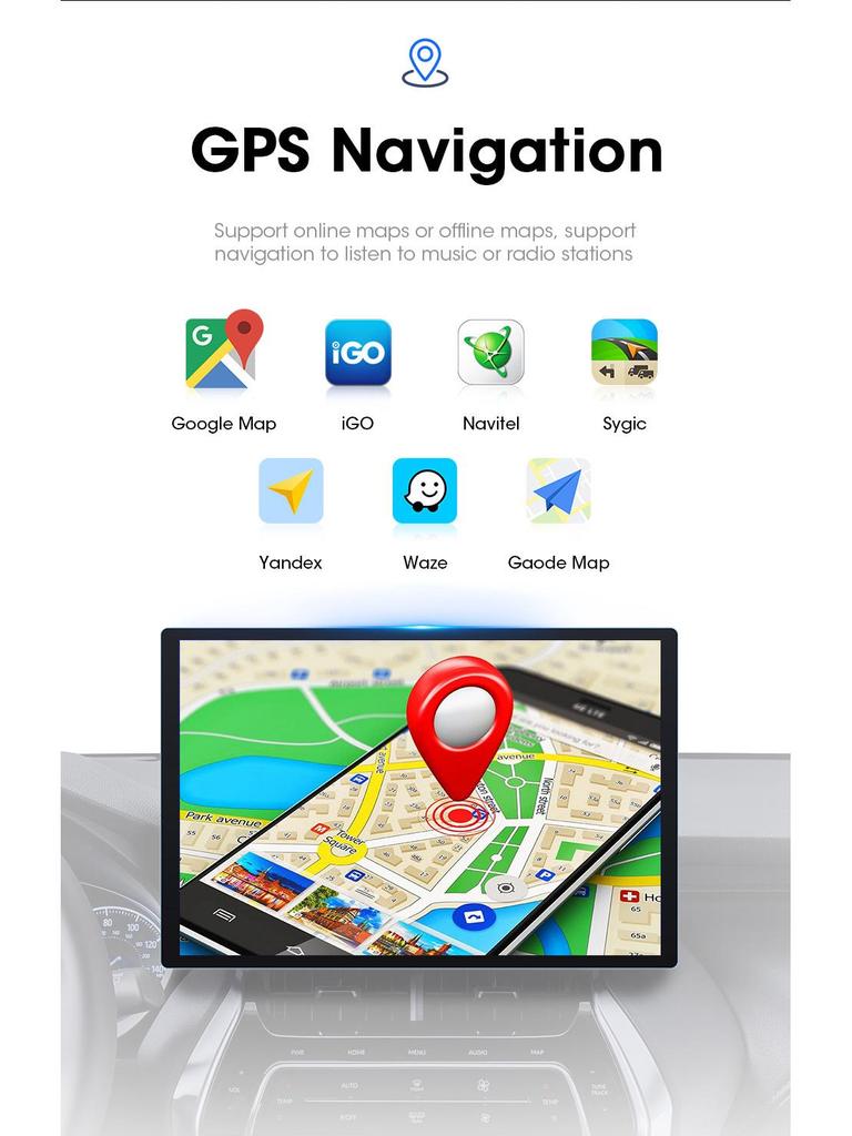 Compatible with FYT500 7-inch Smart Android Car GPS Navigator