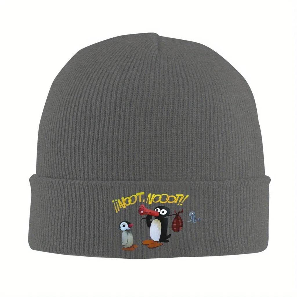 New Penguin Noot Noot Warm Knitted Cap Hip Hop Bonnet Hat Autumn Winter Outdoor Beanies Hats For Unisex Women Adult