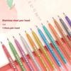 Metallic Glitter Gel Pens, 12 Colors 1.0mm Fine Tip,for Adult Coloring Book, Kids Drawing Art Supplies, Scrapbook, Sparkle