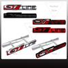 1x GT LINE Auto Kühlergrill Abzeichen Aufkleber Für Peugeot 2008 208 3008 308 RCZr 206 207 Dacia Logo Metall Heckklappen Emblem Zubehör