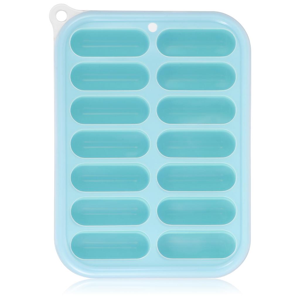 1Pcs Silicone Ice Cube Tray Heat Resistant Sausage Mold Baking Mould Easy Use Kitchen Ice Cube Tray Sausage Mold