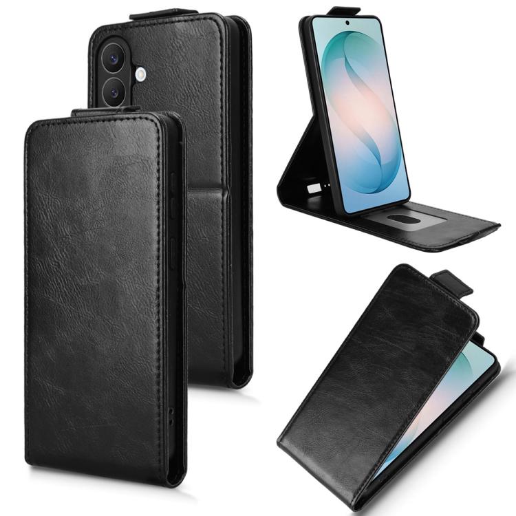 Magnetic Vertical Flip Leather Phone Case with Buckle