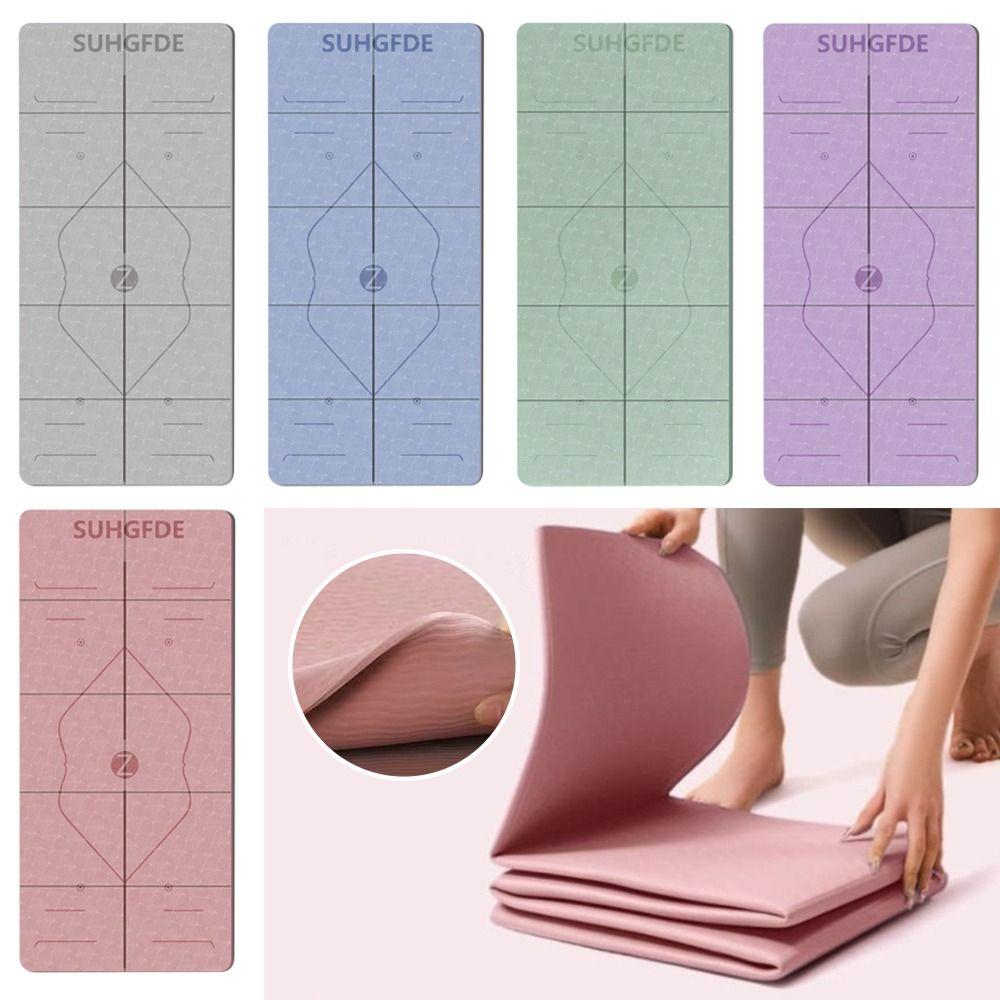 Saltea Gimnastică Eco-Friendly 4mm Grosime Saltea de Dormit Camping Echipament Sportiv Sală