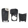 KEYYOU 10pcs Flip Remote Folding Car Key Fob Case Shell For Vauxhall Opel Astra H Corsa D Vectra C Zafira Astra Vectra Signum