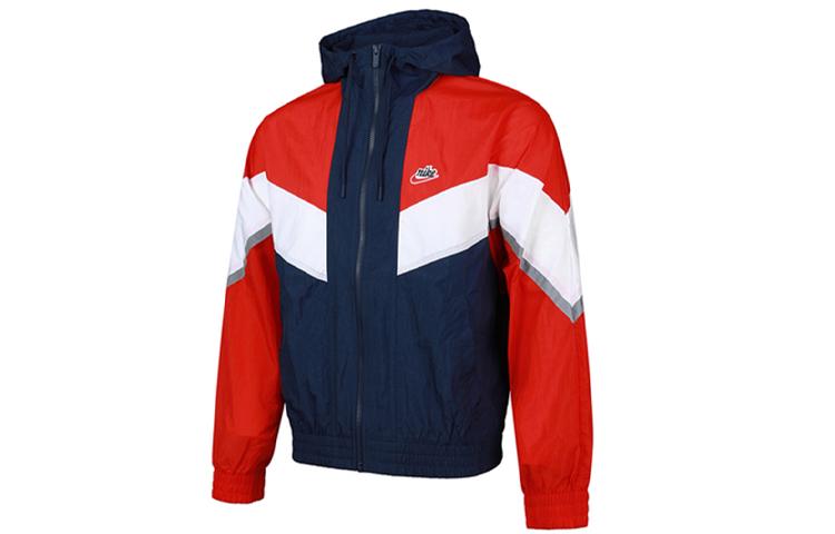 Nike Jackets Men's Red Hooded Moderate Other CZ0782-410