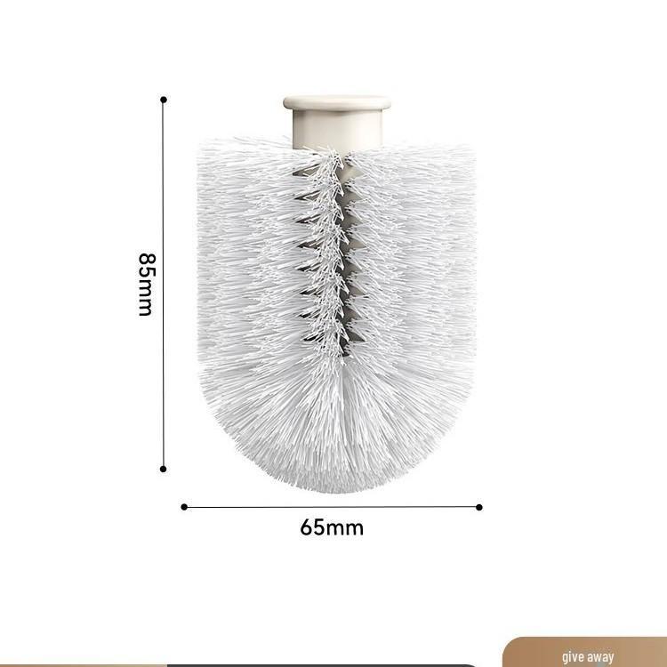 Suction Cup Toilet Brush: Punch-Free, No Dead Angle Cleaning Artifact