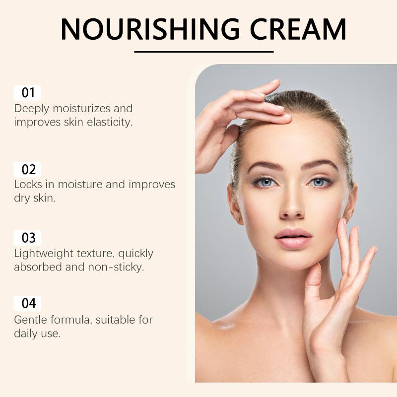 Firming Moisturizing Cream For Body Deep Nourishing Hydration Boosts Skin Elasticity Great For Sensitive And Dry Skin