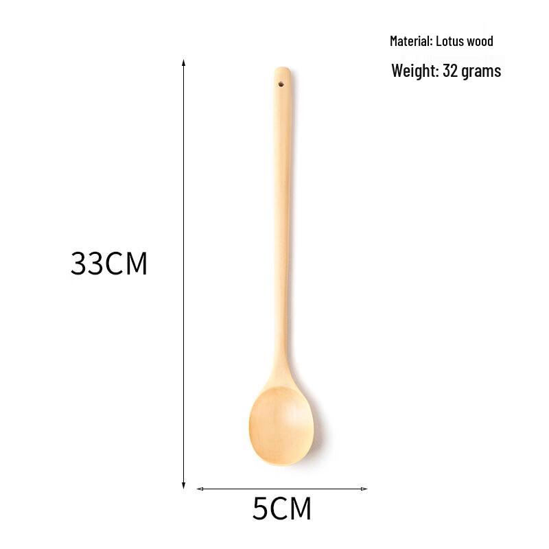 

Abay Long-Handle Wooden Stirring Spoon