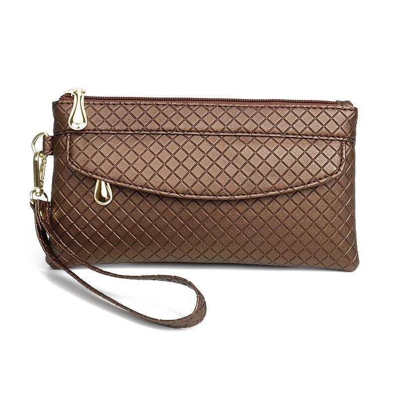 Korean Style Women's Clutch - Casual Purse for Phone and Coins, Trendy and Fashionable Handheld Bag
