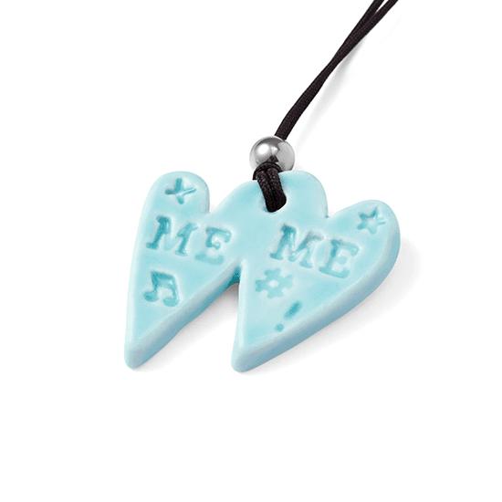 Pre-order ILLIT MAMIHLAPINATAPAI Ceramic Heart Necklace