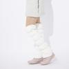 Marie Claire Padded Leg Warmers with Boa 732924 Women's Lining,